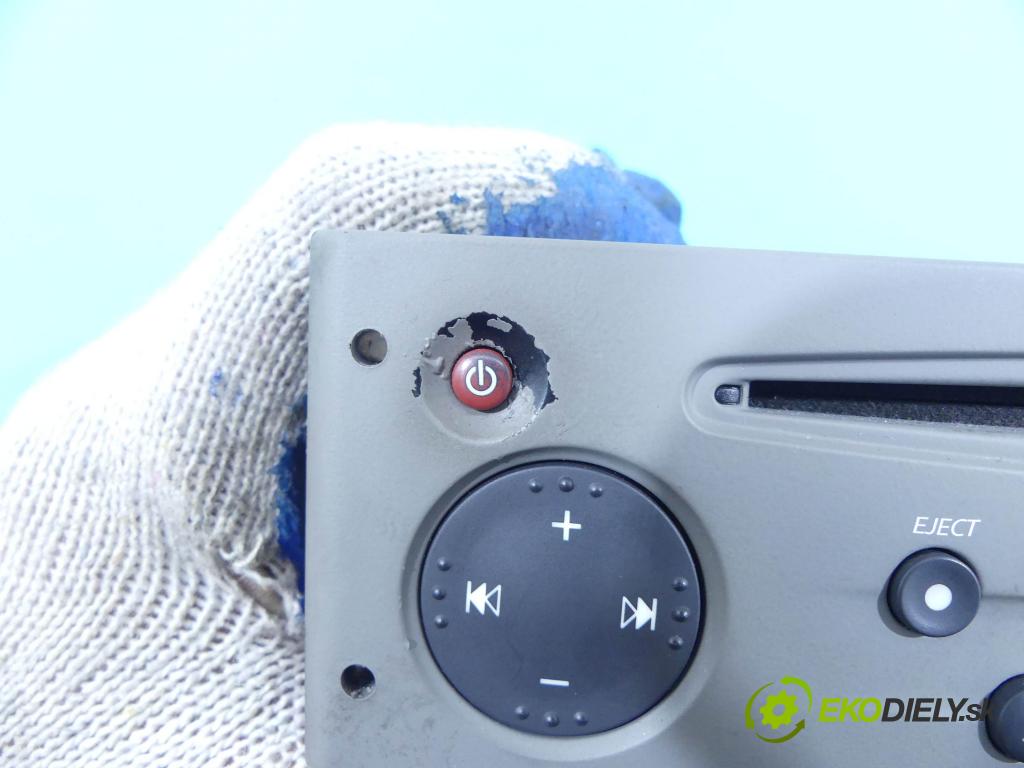 Renault Thalia II 2008-2013 1,2.0 16v 75 HP manual 55 kW 1149 cm3 4- Radio továreň: 8200791253