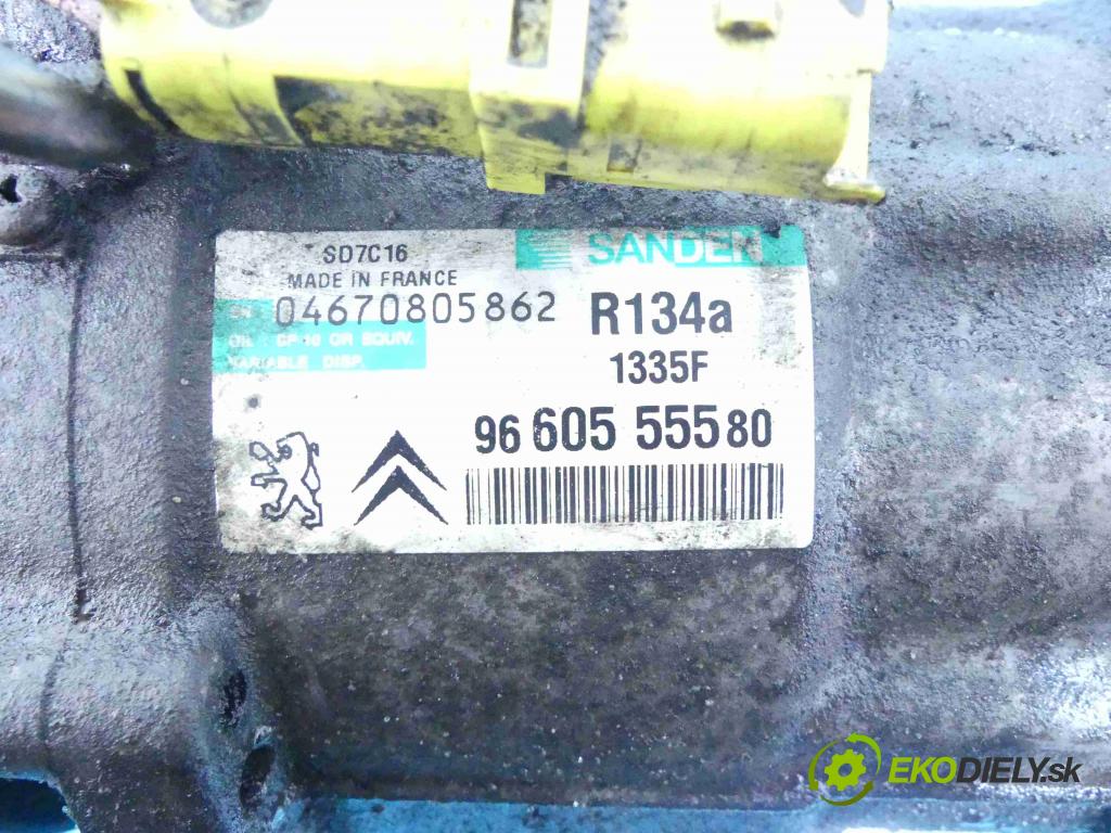 Citroen C5 II 2008-2017 2.7 hdi 204 HP automatic 150 kW 2720 cm3 5- čerpadlo klimatizácie 9660555580