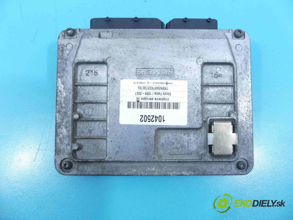 Skoda Fabia I 1999-2007 1.4 mpi 68 HP manual 50 kW 1397 cm3 5- Jednotka riadiaca 047906033L