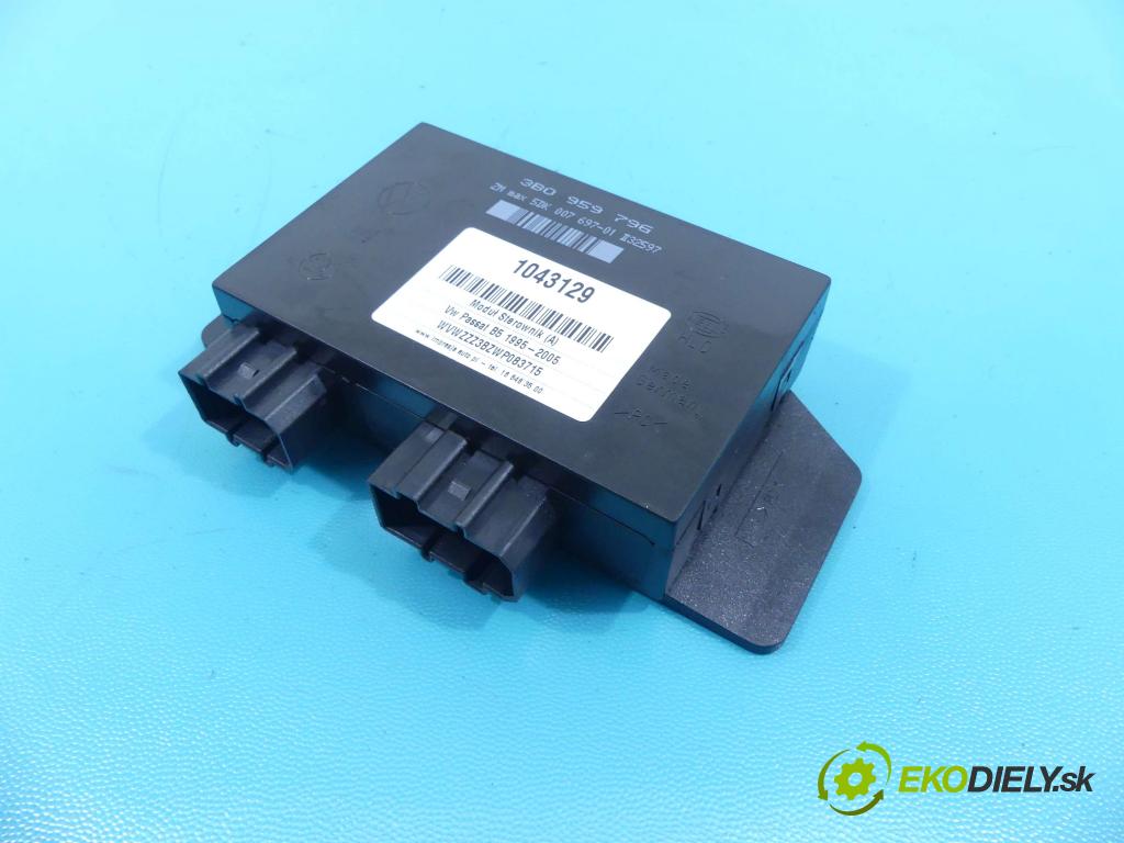 Vw Passat B5 1995-2005 1.6 101 HP manual 74 kW 1595 cm3 4- modul riadiaca jednotka 3B0959796 (Ostatné)
