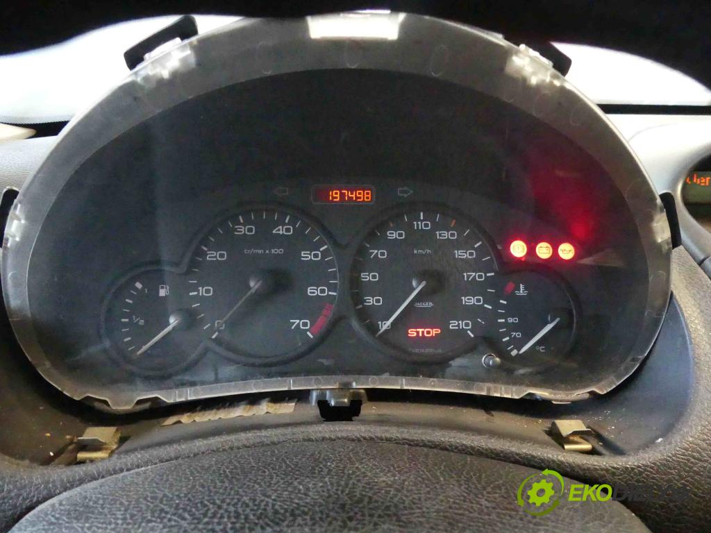 Peugeot 206 1.4 75 HP manual 55 kW 1360 cm3 3- prístrojovka/ budíky 9641573780 (Prístrojové dosky, displeje)
