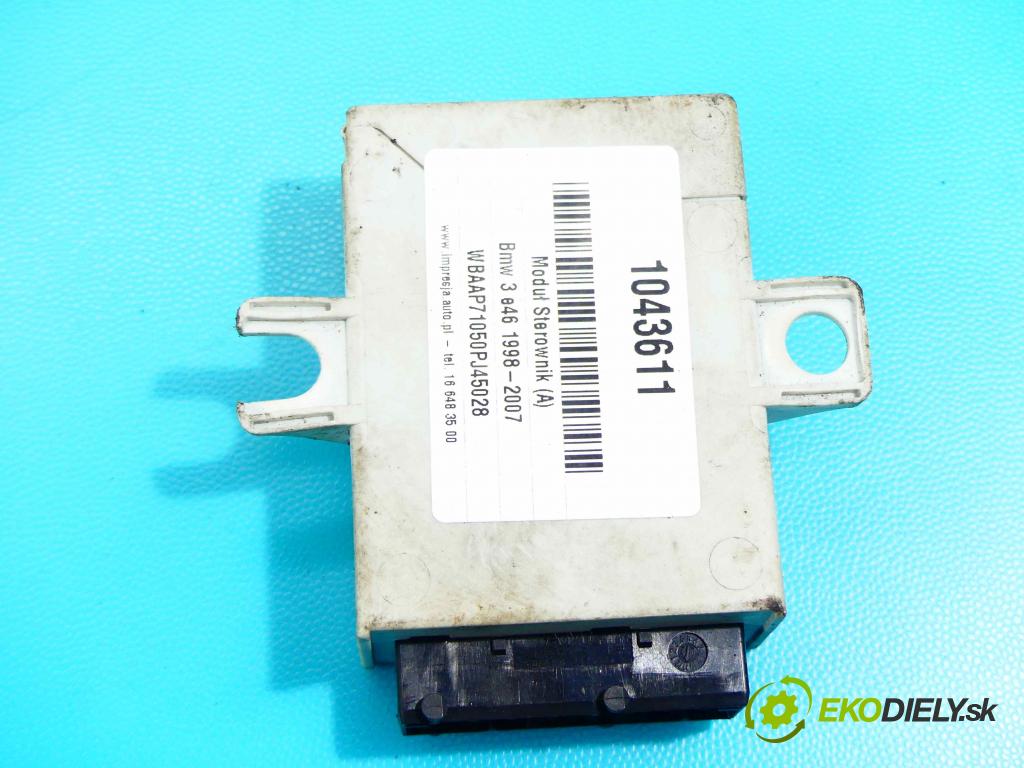 Bmw 3 e46 1998-2007 2.0d 150 HP manual 110 kW 1995 cm3 5- modul riadiaca jednotka 6908767 (Ostatné)