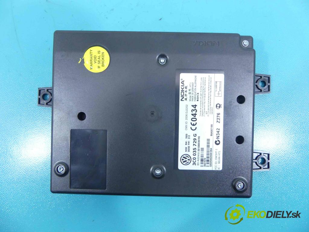 Vw Passat B6 2005-2010 2.0 tdi 170 HP manual 125 kW 1968 cm3 5- modul riadiaca jednotka 3C0035729G (Ostatné)
