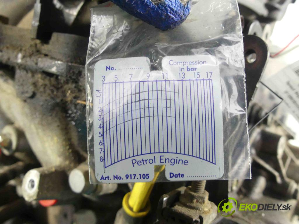 Renault Megane II 2003-2008 1.4 16v 98 HP manual 72 kW 1390 cm3 5- motor benzín: K4JD7