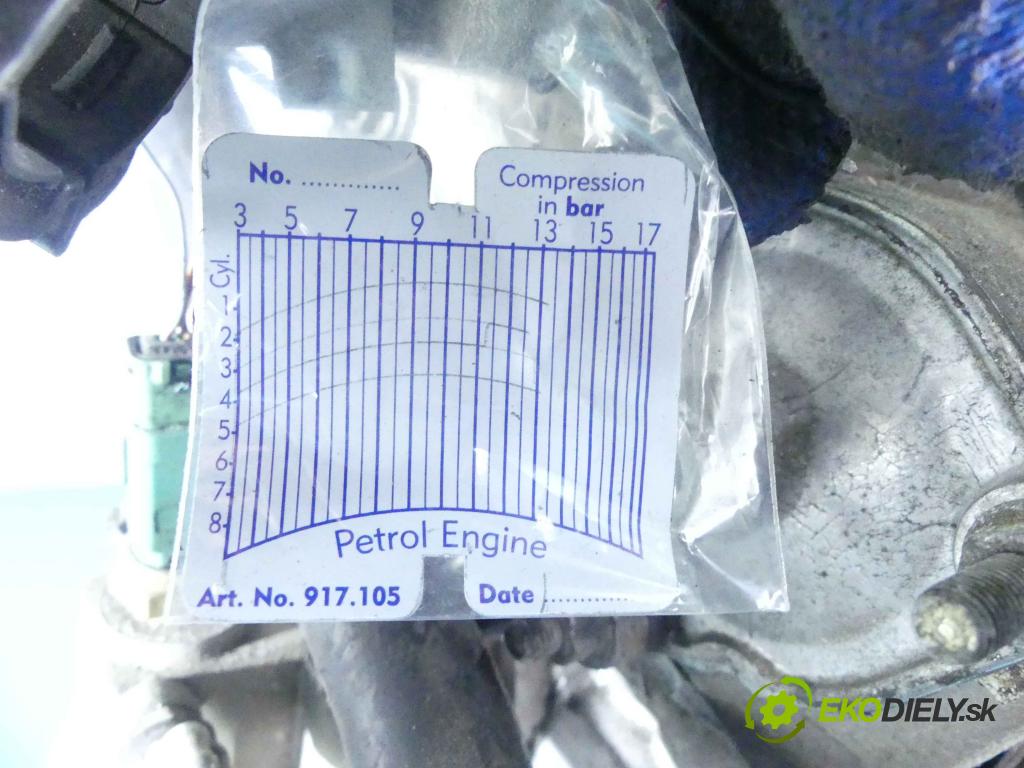 Fiat Stilo 1.6 16v 103 hp manual 76 kW 1596 cm3 3- motor benzín 182B6000