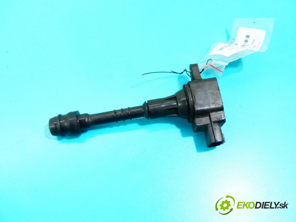 Nissan Almera N16 2000-2006 1.5 16v 90 HP manual 66 kW 1497 cm3 4- cievka zapaľovacia 22448-6N010 (Zapaľovacie cievky, moduly)