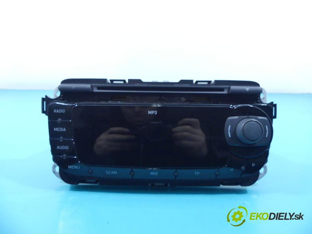 Seat Ibiza IV 6J 2008-2017 1.2 tdi 75 HP manual 55 kW 1199 cm3 5- Radio továreň: 6J1035153H