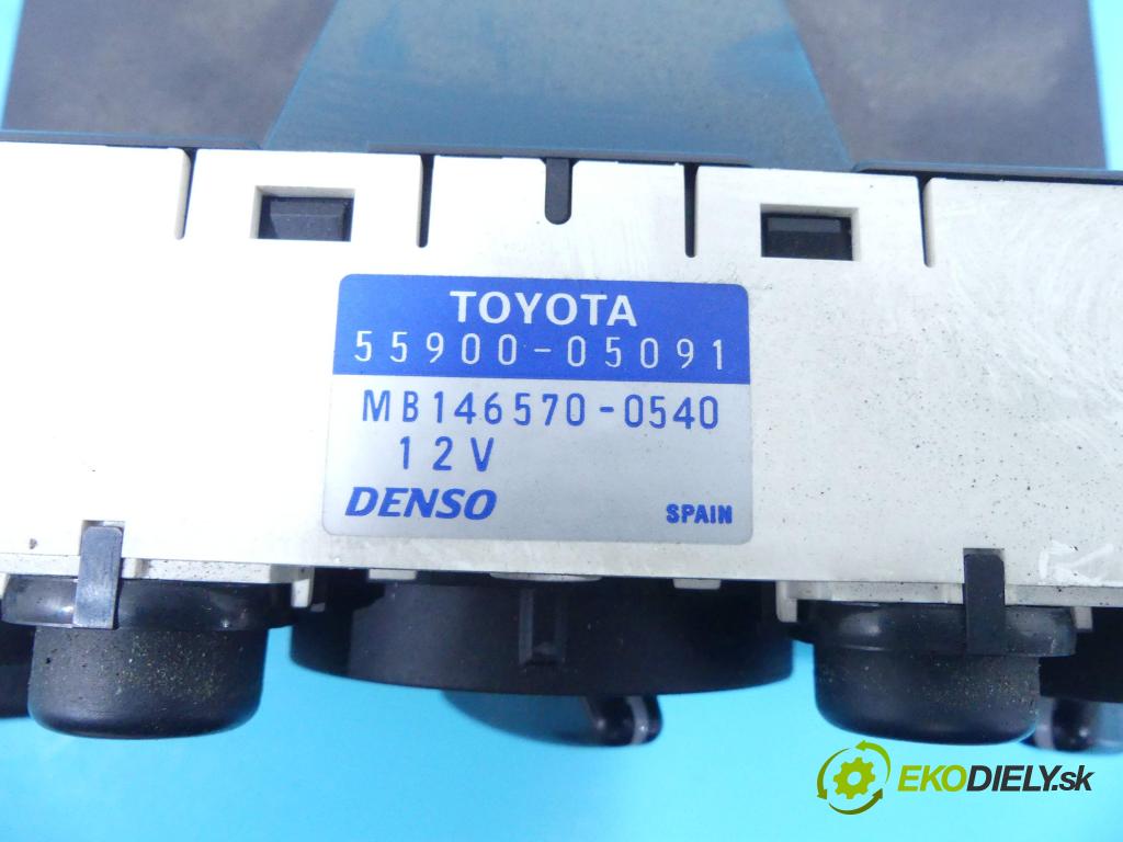 Toyota Avensis I T22 1997-2003 1.8 vvti 129 HP manual 95 kW 1794 cm3 5- panel kúrenia 55900-05091
