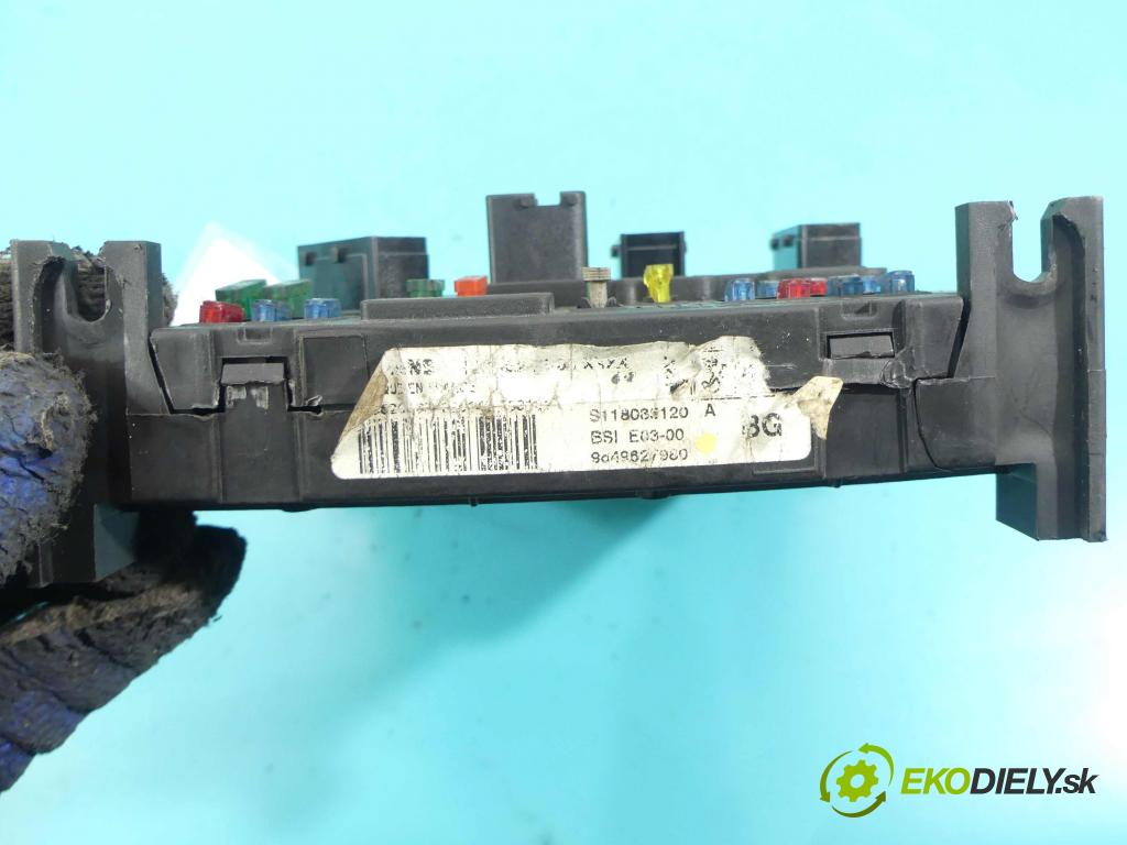 Peugeot 206 1.1 60 HP manual 44 kW 1124 cm3 3- modul riadiaca jednotka 9649627980 (Ostatné)