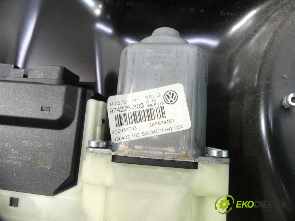 Vw Passat B7 2010-2014 2.0 tdi 140 hp manual 103 kW 1968 cm3 5- mechanismus stahování zadní levý 3C0959795