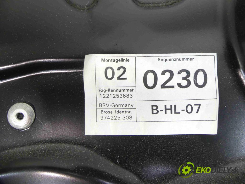 Vw Passat B7 2010-2014 2.0 tdi 140 hp manual 103 kW 1968 cm3 5- mechanismus stahování zadní levý 3C0959795