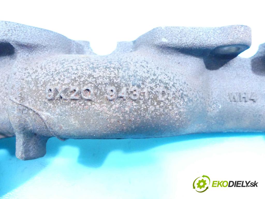 Jaguar XF 2007-2015 3.0 V6 275 hp automatic 202 kW 2997 cm3 4- potrubí výfuk 9X2Q-9431-DA (Výfukové potrubí)