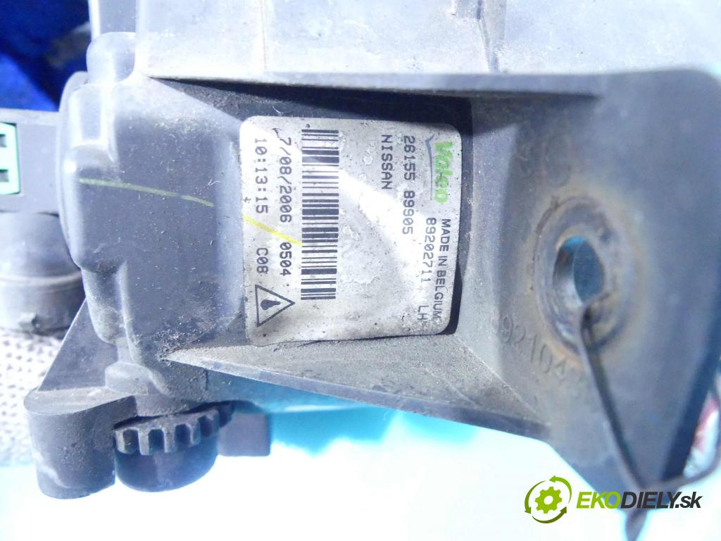 Nissan Almera N16 2000-2006 1.5 16v 98 HP manual 72 kW 1497 cm3 5- Halogen ľavý  (Ostatné)