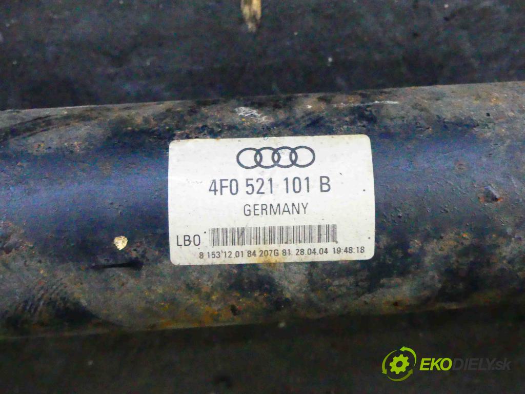 Audi A6 C6 2004-2011 3.0 tdi 224hp automatic 165 kW 2967 cm3 4- Hřídel: jízda: 4F0521101B (Kardaňové hriadele)