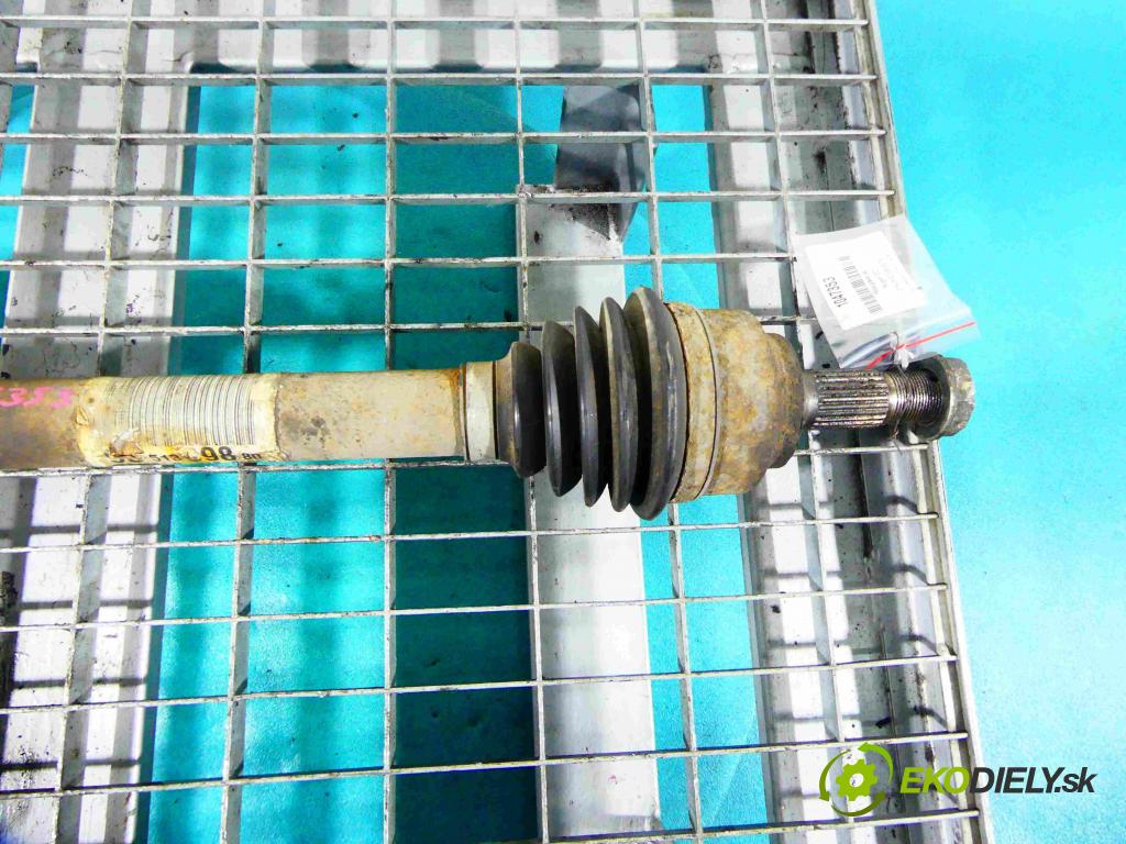 Peugeot 207 1.4 hdi 68 HP manual 50 kW 1398 cm3 5- poloos pravé 9651309880 (Poloosy)