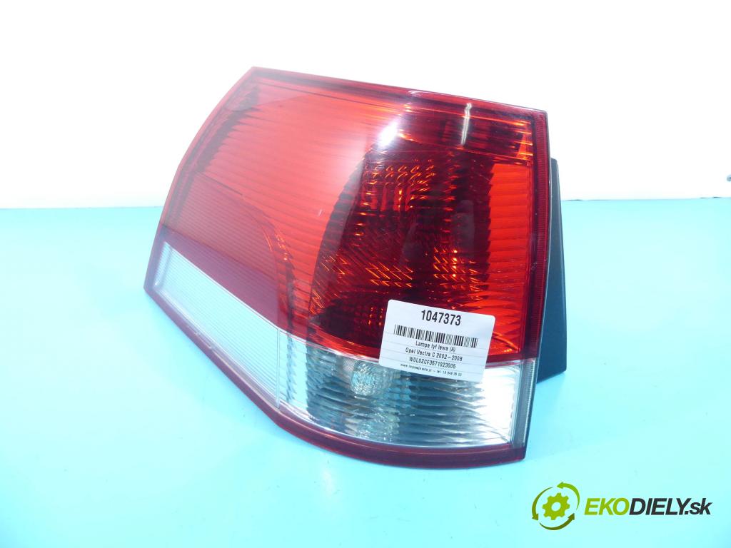 Opel Vectra C 2002-2008 2.0 T 175 HP manual 129 kW 1998 cm3 5- svetlo / reflektor zadné ľavé 24469461 (Ostatné)