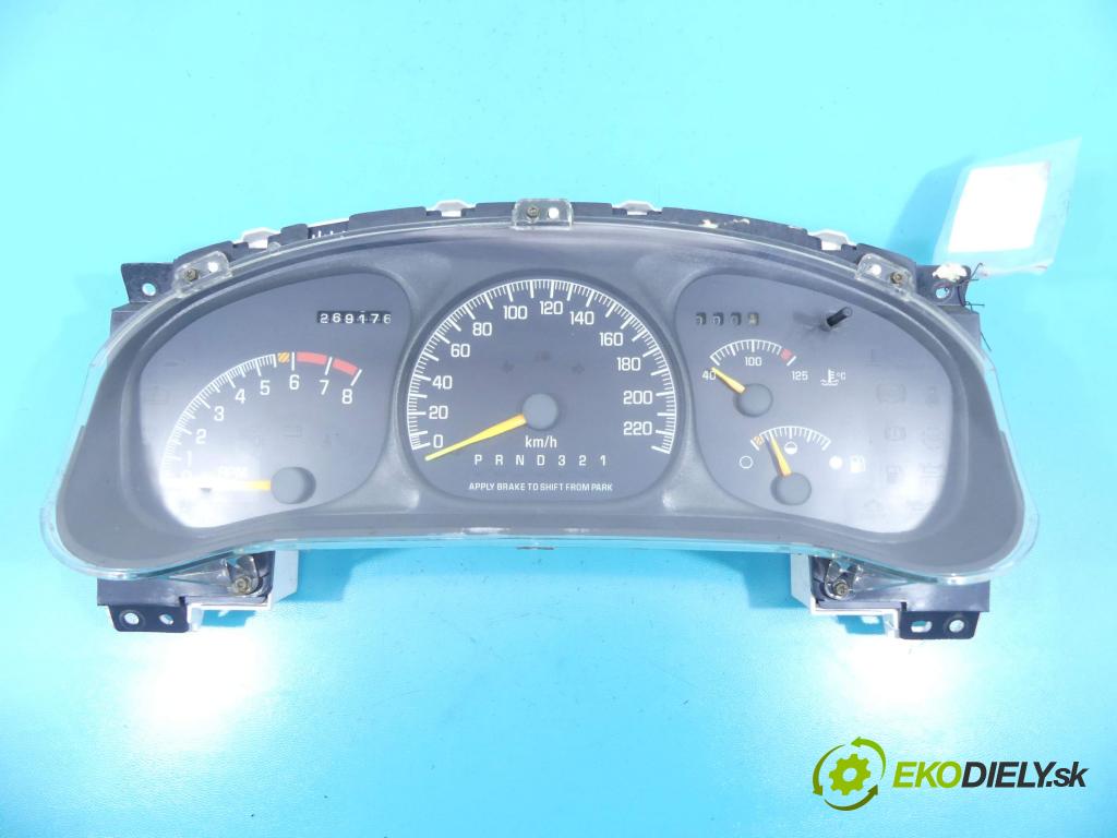Chevrolet Trans Sport II 1996-1998 3,4.0 V6 186KM: automatic 137 kW 3350 cm3 5- prístrojovka/ budíky  (Prístrojové dosky, displeje)