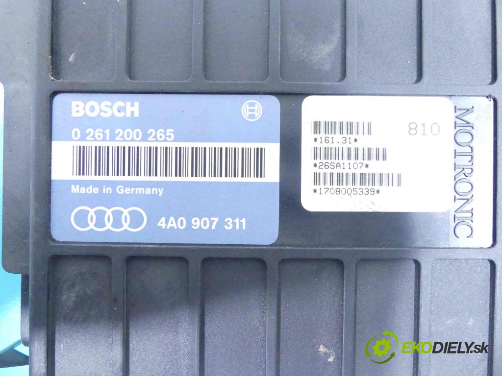 Audi 100 C4 1991-1994 2.0 101 hp manual 74 kW 1984 cm3 4- jednotka řídící 0261200265