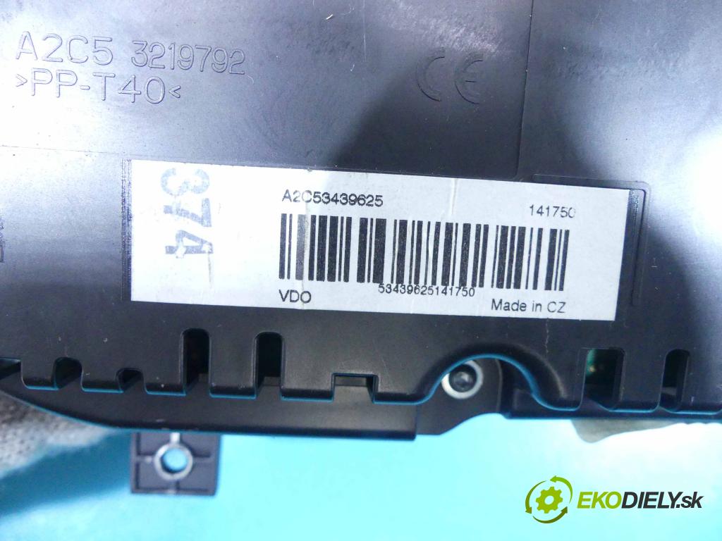 Vw Passat B7 2010-2014 2.0 tdi 140 HP manual 103 kW 1968 cm3 5- prístrojovka/ budíky 3AA920870D (Prístrojové dosky, displeje)