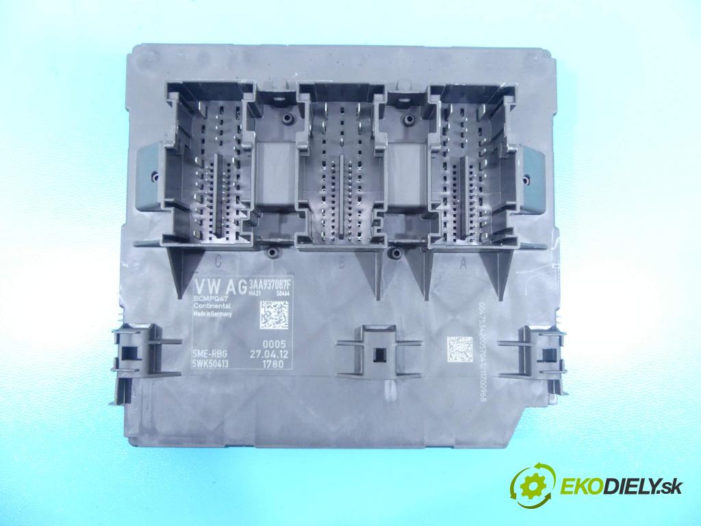 Vw Passat B7 2010-2014 2.0 tdi 140 HP manual 103 kW 1968 cm3 5- modul riadiaca jednotka 3AA937087F (Ostatné)