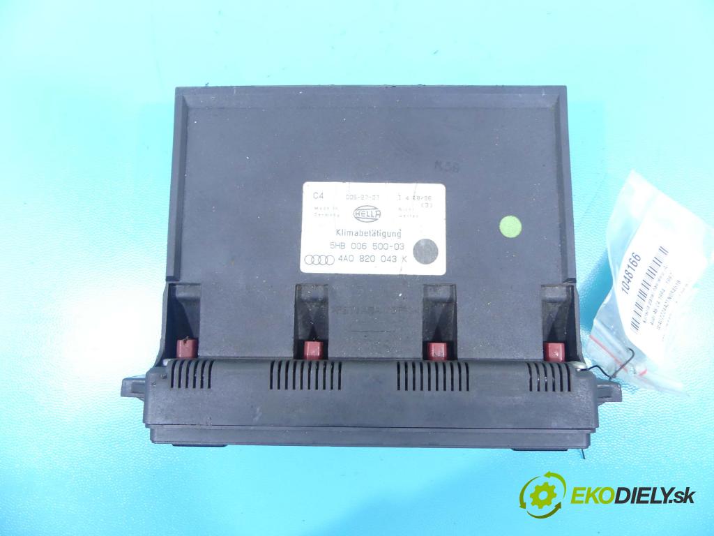 Audi A6 C4 1994-1997 2.5 tdi 140 HP manual 103 kW 2496 cm3 4- panel kúrenia 4A0820043K