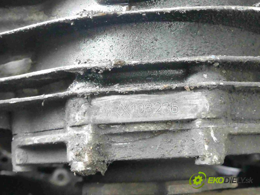 Audi A6 C4 1994-1997 2.5 tdi 140 hp manual 103 kW 2496 cm3 4- převodovka stupňová manual ARX