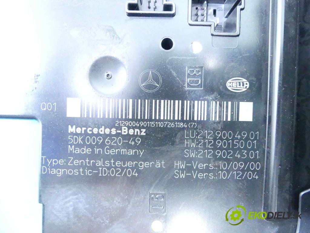 Mercedes E W212 2009-2016 2,2.0 cdi 136 HP automatic 100 kW 2143 cm3 4- modul riadiaca jednotka 2129004901 (Ostatné)
