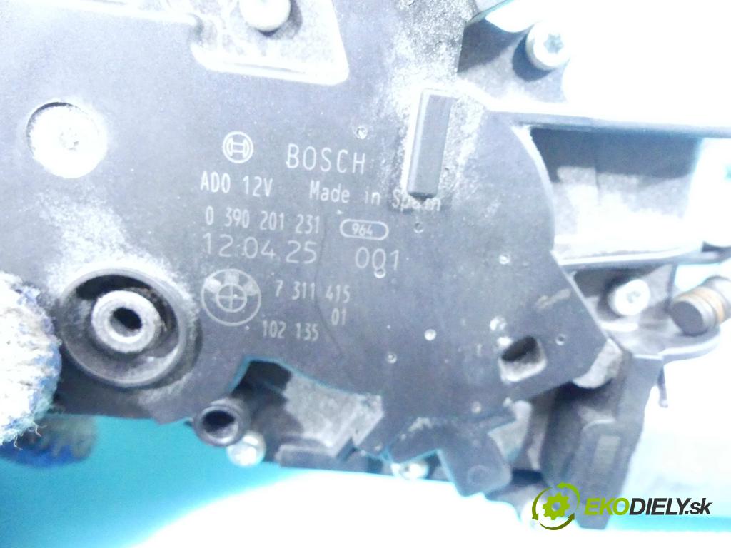 Bmw 5 f10 2010-2017 3.0d 204 hp automatic 150 kW 2993 cm3 5- motor stěrače zadní 0390201231