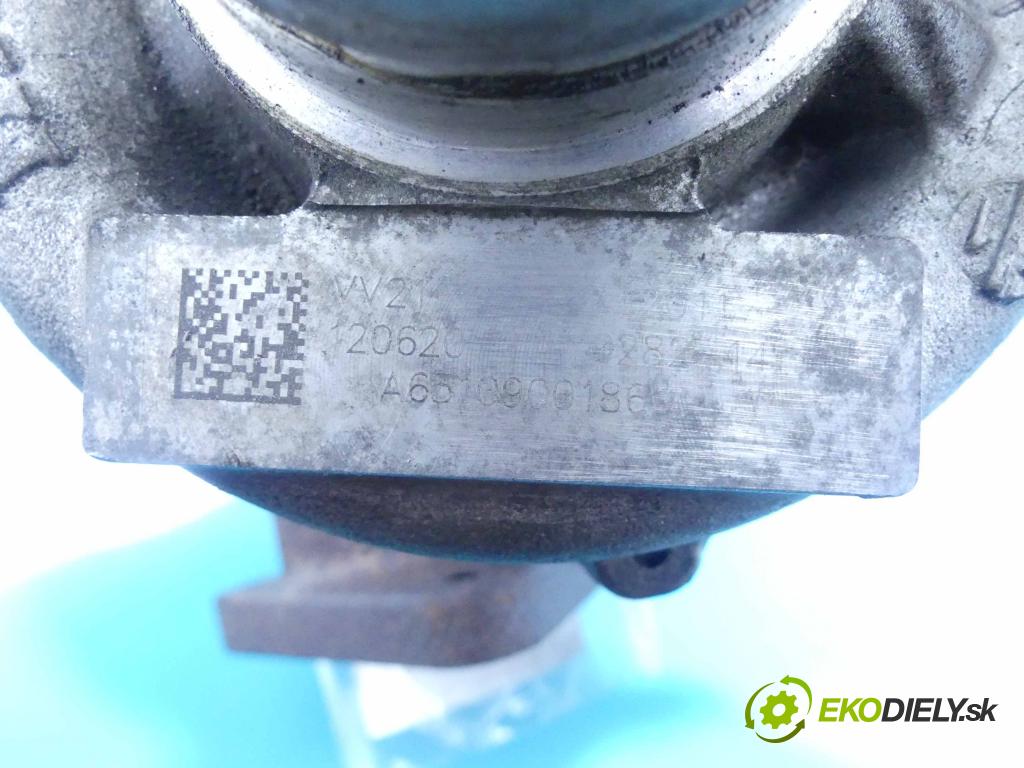 Mercedes Vito W639 2003-2014 2,2.0 cdi 95 HP manual 70 kW 2143 cm3 5- turbodúchadlo, turbo A6510900186 (Turbodúchadlá (kompletné))