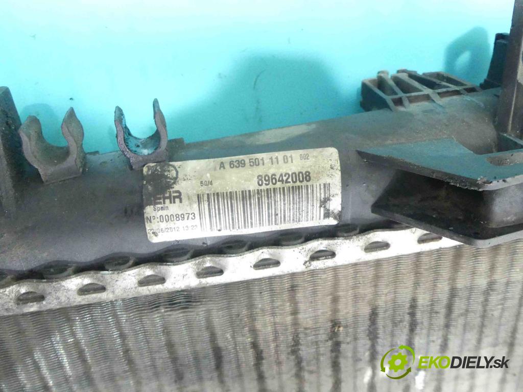 Mercedes Vito W639 2003-2014 2,2.0 cdi 95 HP manual 70 kW 2143 cm3 5- chladič A6395011101 (Chladiče)