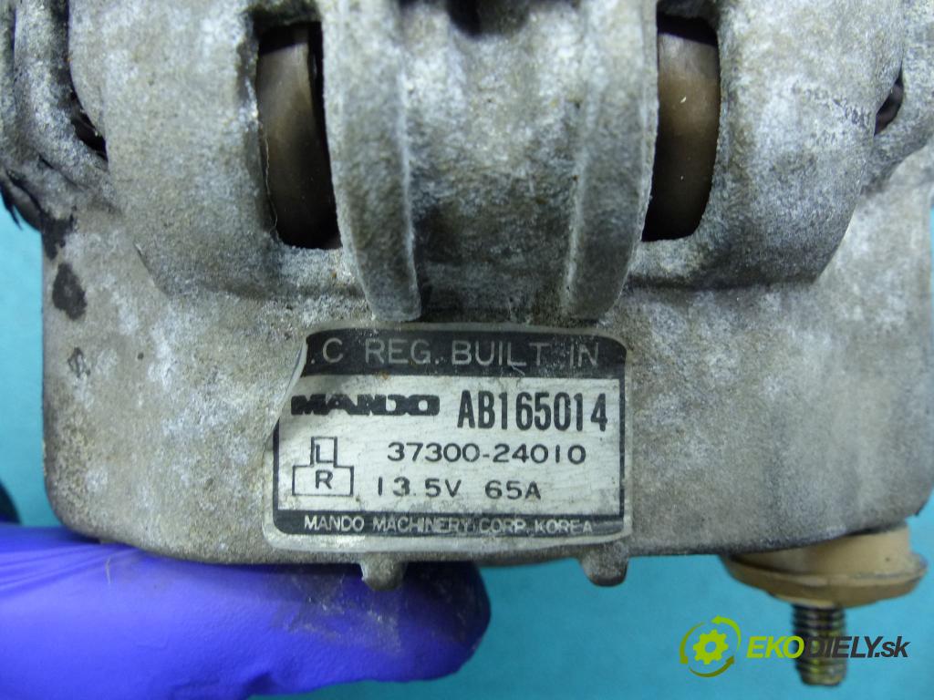 Hyundai Pony 1.5 77 HP manual 57 kW 1468 cm3 4- Alternator 37300-24010 (Alternátory)