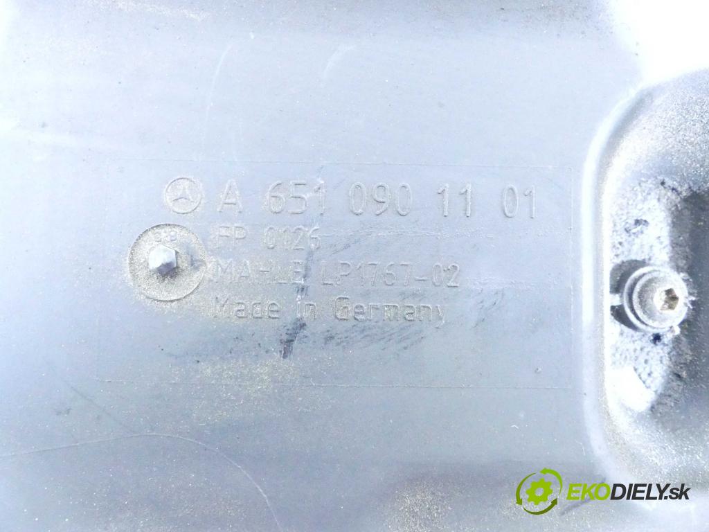 Mercedes E W212 2009-2016 2,2.0 cdi 136hp automatic 100 kW 2143 cm3 4- obal filtra vzduchu A6510940320 (Kryty filtrů)