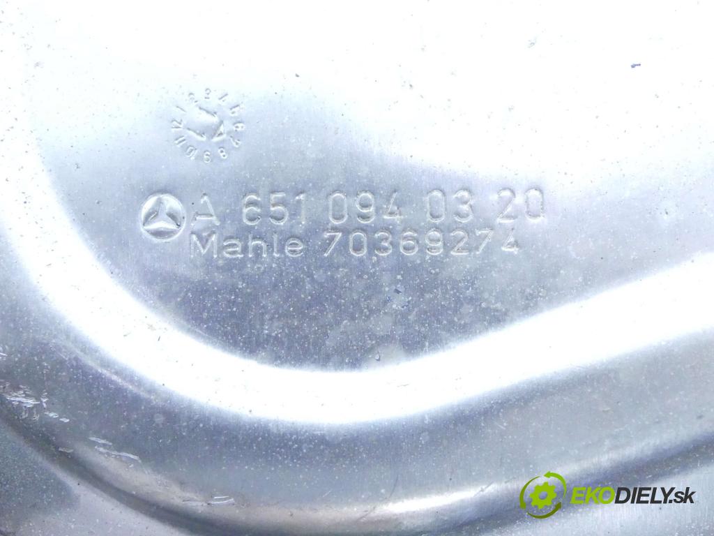 Mercedes E W212 2009-2016 2,2.0 cdi 136hp automatic 100 kW 2143 cm3 4- obal filtra vzduchu A6510940320 (Kryty filtrů)