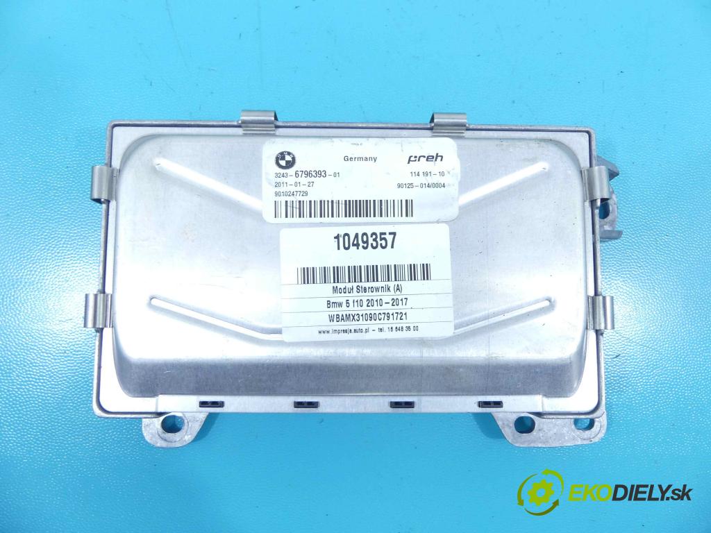 Bmw 5 f10 2010-2017 3.0d 204 HP automatic 150 kW 2993 cm3 5- modul riadiaca jednotka 6796393 (Ostatné)