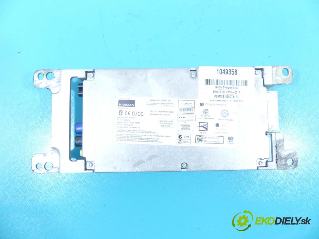 Bmw 5 f10 2010-2017 3.0d 204 HP automatic 150 kW 2993 cm3 5- modul riadiaca jednotka 9244189 (Ostatné)