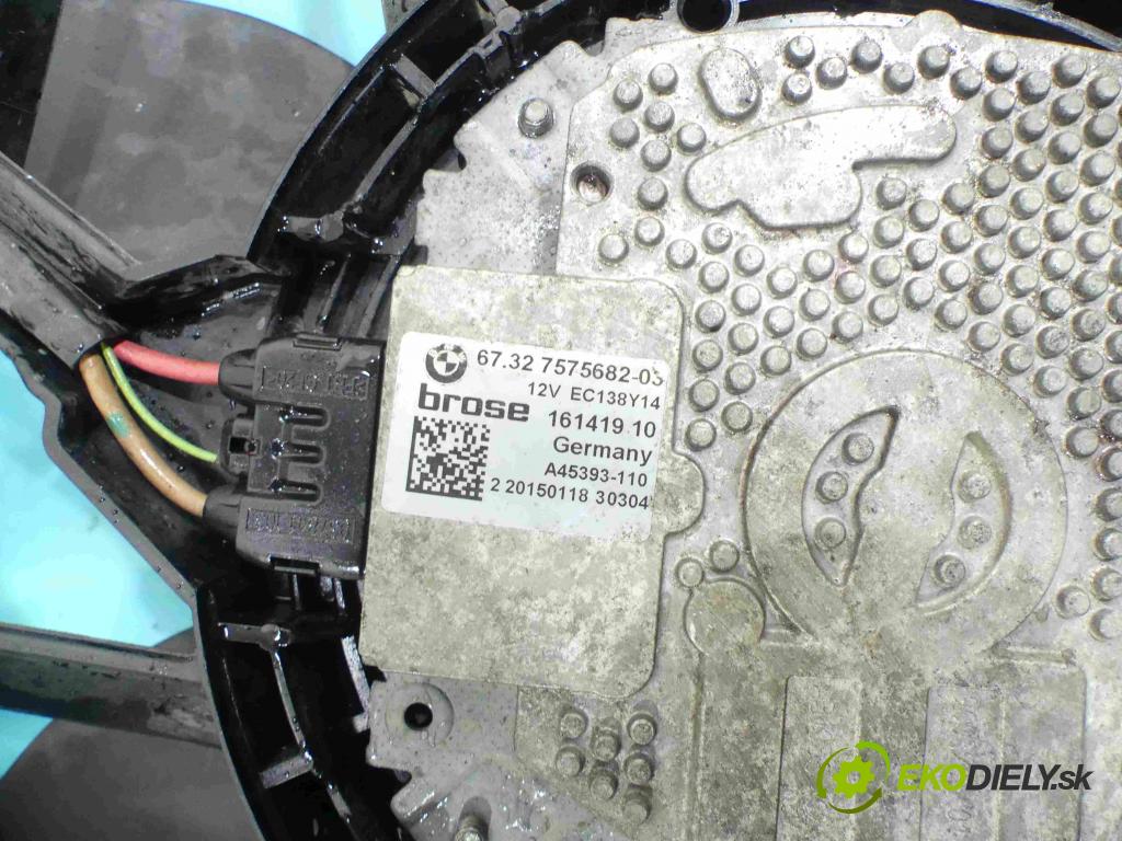 Bmw 5 f10 2010-2017 3.0d 204 HP automatic 150 kW 2993 cm3 5- Ventilátor chladiča 7575682