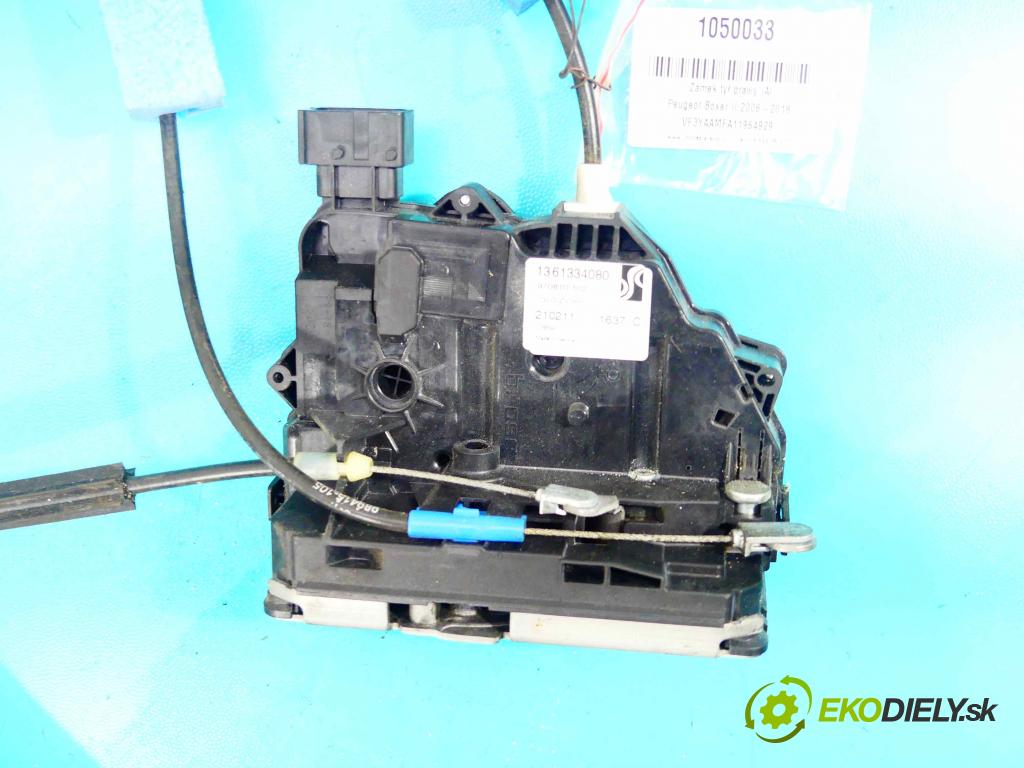 Peugeot Boxer II 2006-2018 2.2 HDi 101 hp manual 74 kW 2198 cm3 5- zámek zadní pravý 1361334080