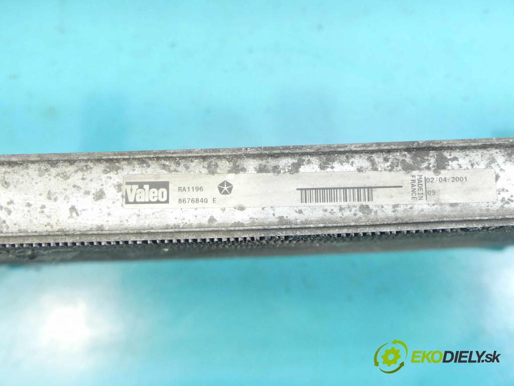 Chrysler Voyager IV 2.5 CRDI 141 HP manual 104 kW 2499 cm3 5- chladič  (Chladiče)