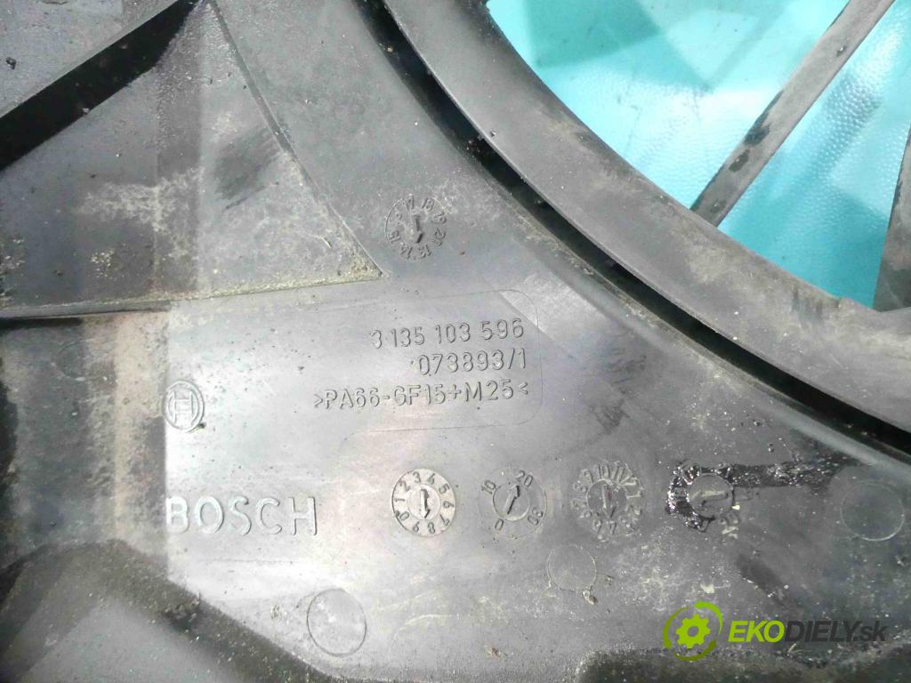 Bmw 3 e90 2005-2013 2.0b 143 HP manual 105 kW 1995 cm3 5- Ventilátor chladiča 1137328144