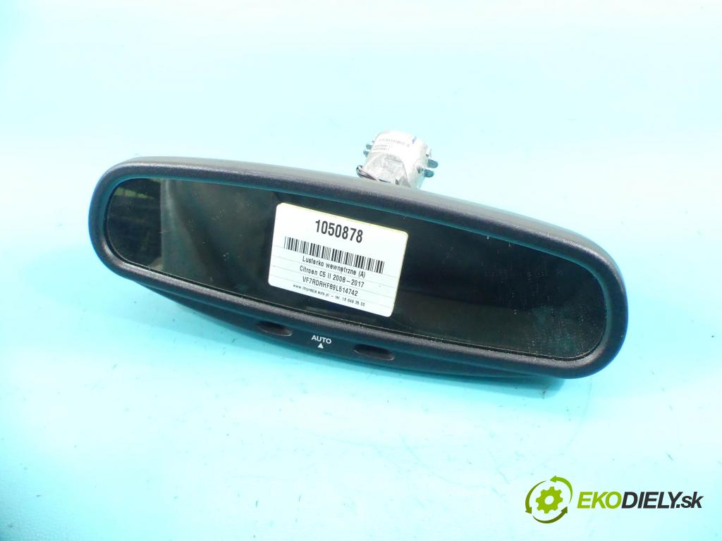 Citroen C5 II 2008-2017 2.0 HDI 140 hp manual 103 kW 1997 cm3 4- zpětné zrcátko vnitřní  (Světla vnitřní)