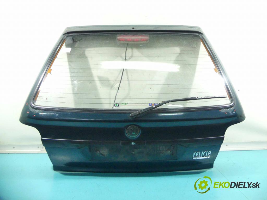 Skoda Felicia 1.3 mpi 54 HP manual 40 kW 1289 cm3 5- zadna kufor  (Zadné kapoty)