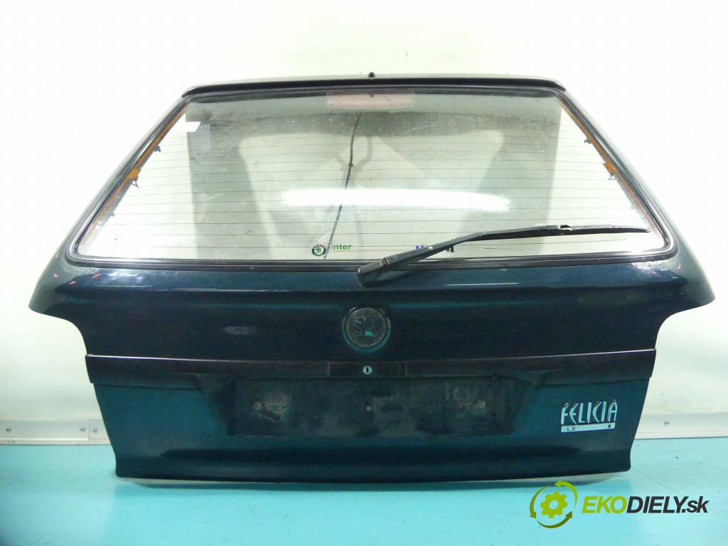 Skoda Felicia 1.3 mpi 54 HP manual 40 kW 1289 cm3 5- zadna kufor  (Zadné kapoty)