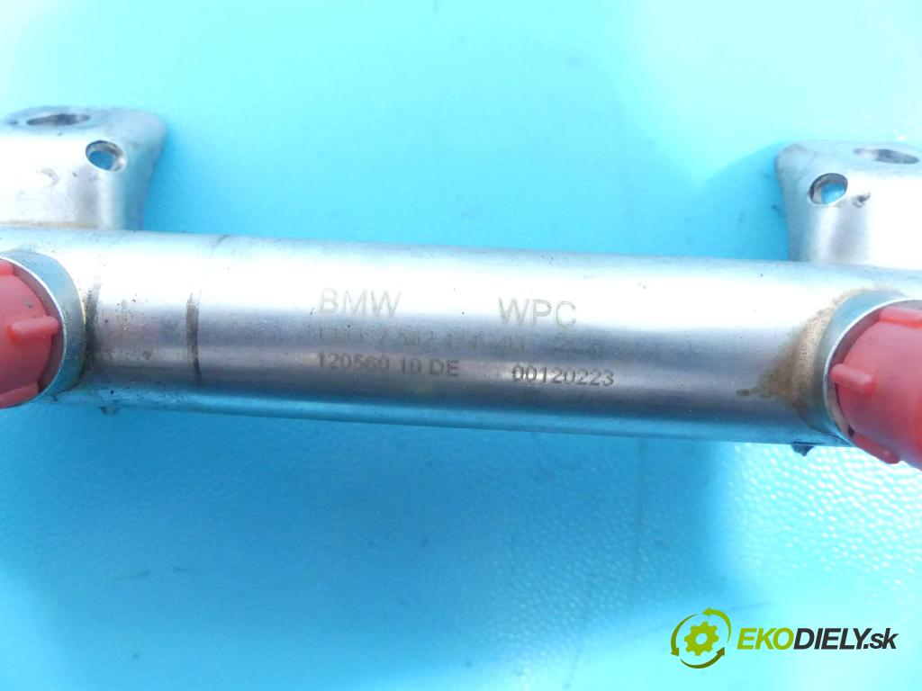 Bmw 3 e90 2005-2013 2.0b 143 HP manual 105 kW 1995 cm3 5- lišta vstrekovacia 7562474 (Vstrekovacie lišty)