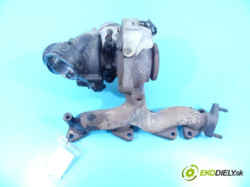 Vw Passat B6 2005-2010 2.0 tdi 170 HP manual 125 kW 1968 cm3 5- turbodúchadlo, turbo 757042-1 (Turbodúchadlá (kompletné))