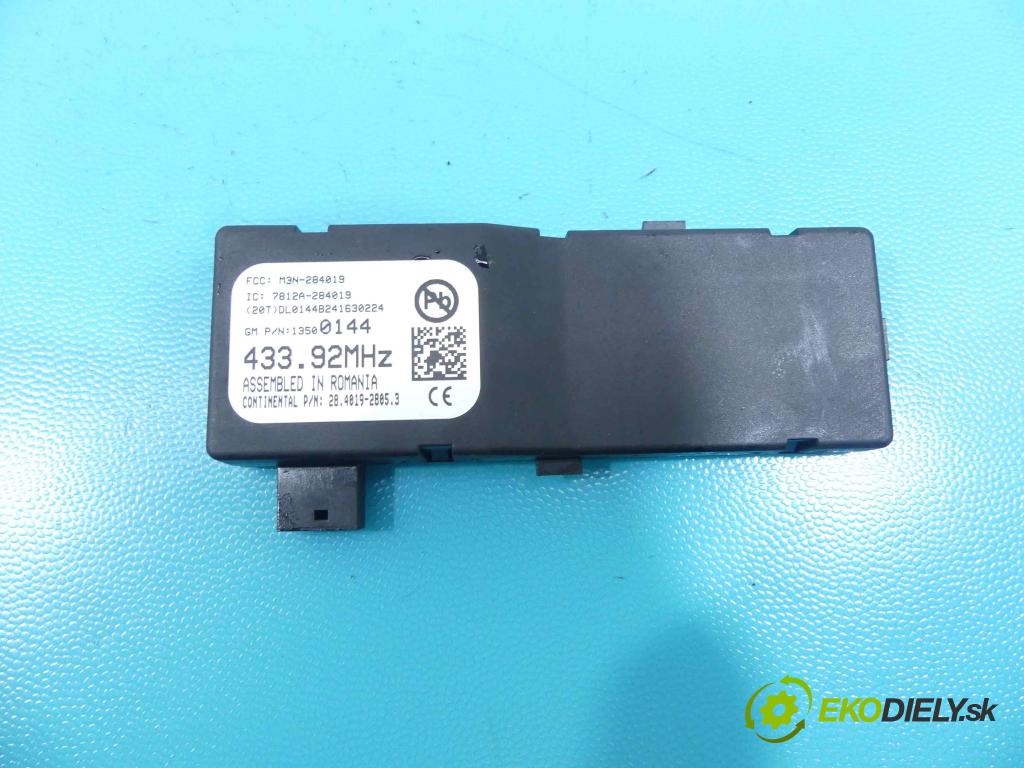 Opel Astra IV 2009-2015 1,3.0 cdti 95 HP automatic 70 kW 1248 cm3 5- modul riadiaca jednotka 13500144 (Ostatné)