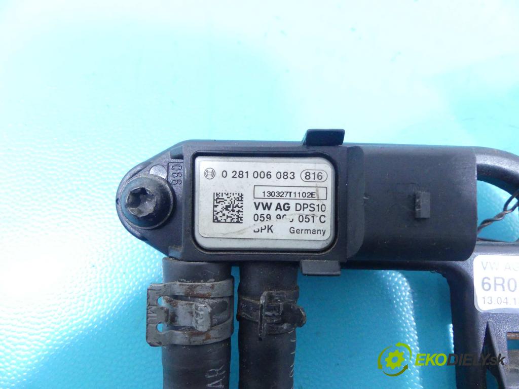 Vw Polo V 6R 2009-2017 1.6 tdi 90 hp manual 66 kW 1598 cm3 5- snímač tlaku 0281006083 (Snímače tlaku)