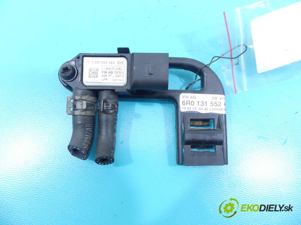 Vw Polo V 6R 2009-2017 1.6 tdi 90 hp manual 66 kW 1598 cm3 5- snímač tlaku 0281006083 (Snímače tlaku)