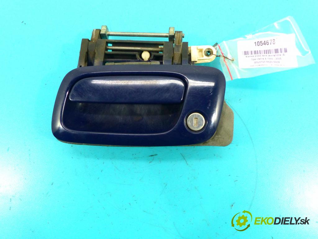 Opel Zafira A 1999-2005 2.0 dti 101 HP manual 74 kW 1995 cm3 5- rukoväť predné ľavé mimo:  (Vonkajšie predné ľavé)