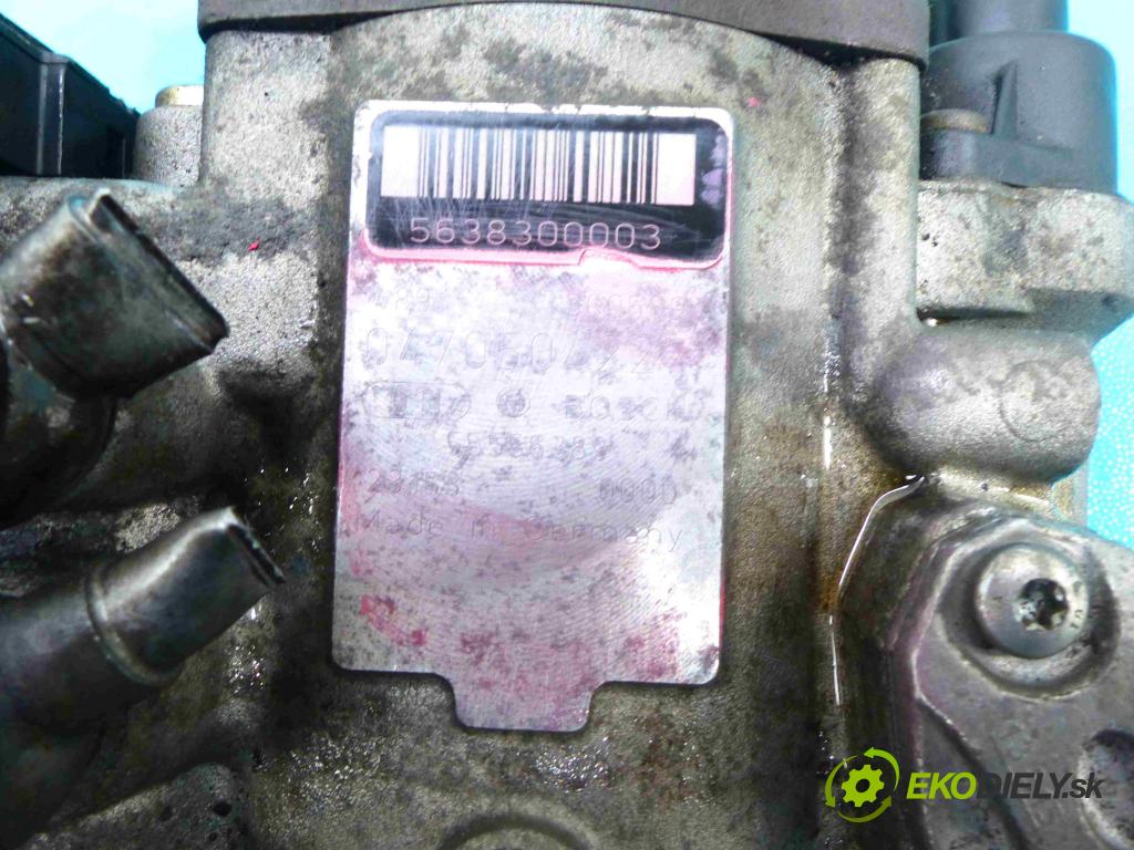 Opel Zafira A 1999-2005 2.0 dti 101 hp manual 74 kW 1995 cm3 5- čerpadlo vstřikovací 0470504227 (Vstřikovací čerpadla)