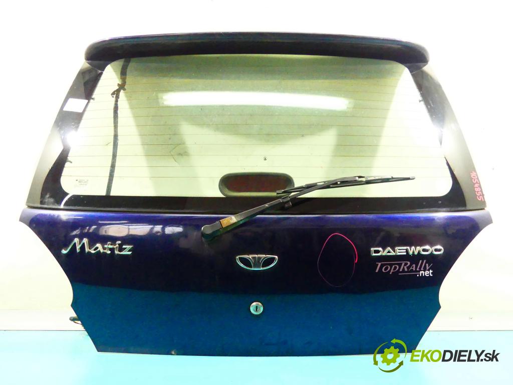 Daewoo Matiz 0.8 52 hp manual 38 kW 796 cm3 5- zadní kufrové dveře  (Zadní kapoty)